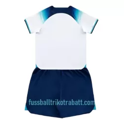 Günstige England Kindertrikot Heim WM 2022 Kurzarm