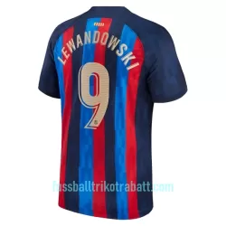 Günstige FC Barcelona Lewandowski 9 Herrentrikot Heim 2022/23 Kurzarm Günstige FC Barcelona Lewandowski 9 Herrentrikot Heim 2022/23 Kurzarm