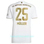 Günstige FC Bayern München Muller 25 Herrentrikot Auswärts 2022/23 Kurzarm