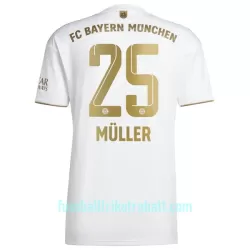 Günstige FC Bayern München Muller 25 Herrentrikot Auswärts 2022/23 Kurzarm Günstige FC Bayern München Muller 25 Herrentrikot Auswärts 2022/23 Kurzarm