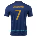 Günstige Frankreich Griezmann 7 Herrentrikot Heim WM 2022 Kurzarm