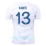 Günstige Frankreich Kante 13 Herrentrikot Auswärts WM 2022 Kurzarm