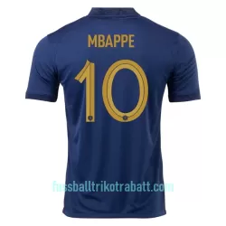 Günstige Frankreich Mbappé 10 Herrentrikot Heim WM 2022 Kurzarm Günstige Frankreich Mbappé 10 Herrentrikot Heim WM 2022 Kurzarm