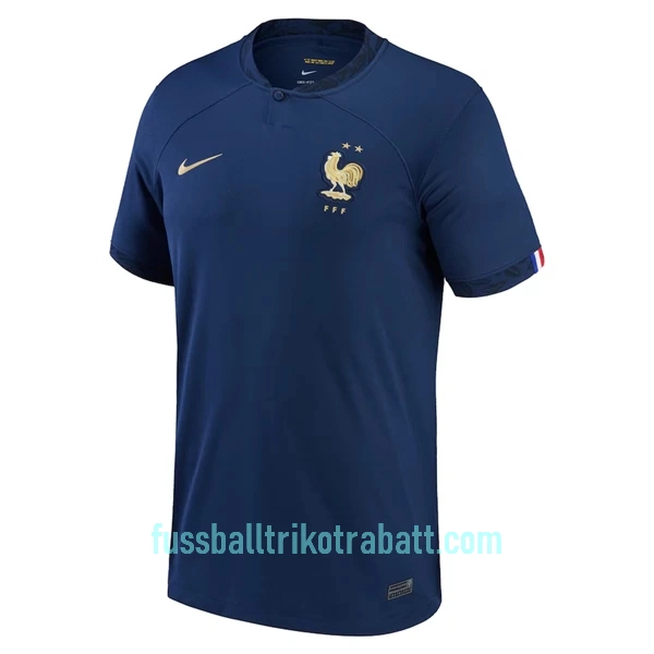 Günstige Frankreich Pogba 6 Herrentrikot Heim WM 2022 Kurzarm
