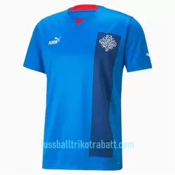 Günstige Island Herrentrikot Heim 2022 Kurzarm