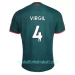 Günstige Liverpool Virgil 4 Herrentrikot Ausweich 2022/23 Kurzarm