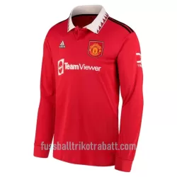 Günstige Manchester United Herrentrikot Heim 2022/23 Langarm Günstige Manchester United Herrentrikot Heim 2022/23 Langarm