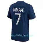 Günstige Paris Saint-Germain Mbappé 7 Herrentrikot Heim 2022/23 Kurzarm