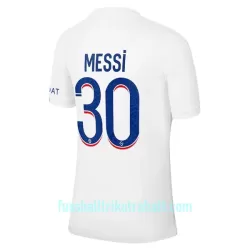 Günstige Paris Saint-Germain Messi 30 Herrentrikot Ausweich 2022/23 Kurzarm Günstige Paris Saint-Germain Messi 30 Herrentrikot Ausweich 2022/23 Kurzarm