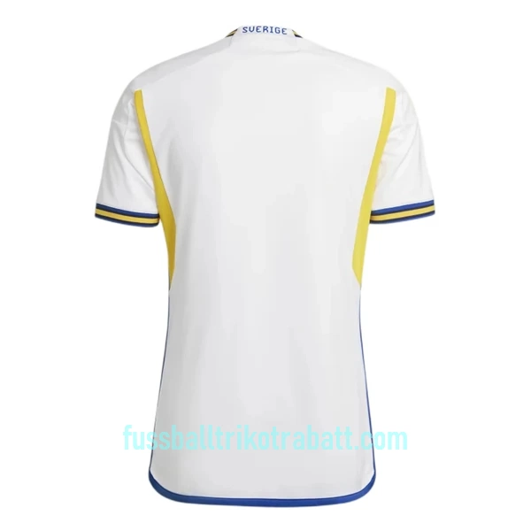 Günstige Schweden Herrentrikot Auswärts 2022 Kurzarm