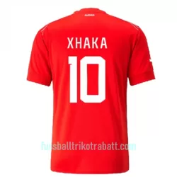 Günstige Schweiz Xhaka 10 Herrentrikot Heim WM 2022 Kurzarm Günstige Schweiz Xhaka 10 Herrentrikot Heim WM 2022 Kurzarm