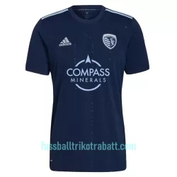 Günstige Sporting Kansas City Herrentrikot Auswärts 2022/23 Kurzarm Günstige Sporting Kansas City Herrentrikot Auswärts 2022/23 Kurzarm