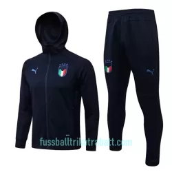 Italien - Hoodie Trainingsjackenanzug 2022/23 Blaue Italien - Hoodie Trainingsjackenanzug 2022/23 Blaue