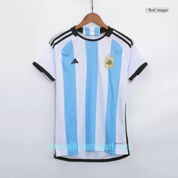 Günstige Argentinien Adidas Damentrikot Heim WM 2022 Kurzarm