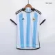 Günstige Argentinien Adidas Damentrikot Heim WM 2022 Kurzarm