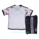 Günstige Japan Kindertrikot Auswärts WM 2022 Kurzarm
