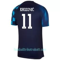 Günstige Kroatien Brozovic 11 Herrentrikot Auswärts WM 2022 Kurzarm Günstige Kroatien Brozovic 11 Herrentrikot Auswärts WM 2022 Kurzarm