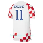 Günstige Kroatien Brozovic 11 Herrentrikot Heim WM 2022 Kurzarm