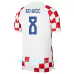 Günstige Kroatien Kovacic 8 Herrentrikot Heim WM 2022 Kurzarm