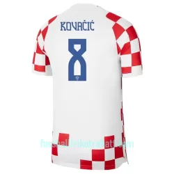 Günstige Kroatien Kovacic 8 Herrentrikot Heim WM 2022 Kurzarm Günstige Kroatien Kovacic 8 Herrentrikot Heim WM 2022 Kurzarm
