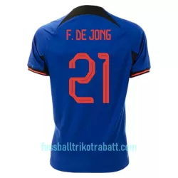 Günstige Niederlande Frenkie de Jong 21 Herrentrikot Auswärts WM 2022 Kurzarm Günstige Niederlande Frenkie de Jong 21 Herrentrikot Auswärts WM 2022 Kurzarm