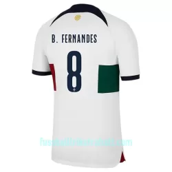 Günstige Portugal Bruno Fernandes 8 Herrentrikot Auswärts WM 2022 Kurzarm Günstige Portugal Bruno Fernandes 8 Herrentrikot Auswärts WM 2022 Kurzarm