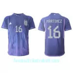 Günstige Argentinien Lisandro Martinez 16 Herrentrikot Auswärts WM 2022 Kurzarm