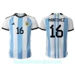 Günstige Argentinien Lisandro Martinez 16 Herrentrikot Heim WM 2022 Kurzarm
