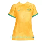 Günstige Australien Damentrikot Heim WM 2022 Kurzarm