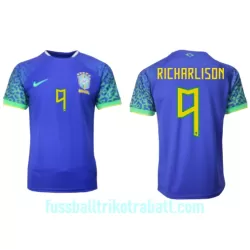 Günstige Brasilien Richarlison 9 Herrentrikot Auswärts WM 2022 Kurzarm Günstige Brasilien Richarlison 9 Herrentrikot Auswärts WM 2022 Kurzarm