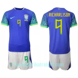 Günstige Brasilien Richarlison 9 Kindertrikot Auswärts WM 2022 Kurzarm Günstige Brasilien Richarlison 9 Kindertrikot Auswärts WM 2022 Kurzarm
