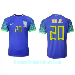 Günstige Brasilien Vini JR 20 Herrentrikot Auswärts WM 2022 Kurzarm Günstige Brasilien Vini JR 20 Herrentrikot Auswärts WM 2022 Kurzarm