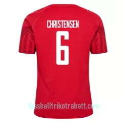 Günstige Dänemark Andreas Christensen 6 Herrentrikot Heim WM 2022 Kurzarm Günstige Dänemark Andreas Christensen 6 Herrentrikot Heim WM 2022 Kurzarm