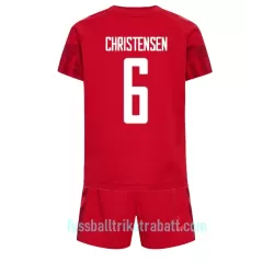 Günstige Dänemark Andreas Christensen 6 Kindertrikot Heim WM 2022 Kurzarm Günstige Dänemark Andreas Christensen 6 Kindertrikot Heim WM 2022 Kurzarm