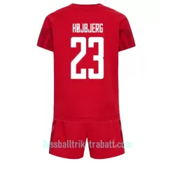 Günstige Dänemark Pierre-Emile Hojbjerg 23 Kindertrikot Heim WM 2022 Kurzarm Günstige Dänemark Pierre-Emile Hojbjerg 23 Kindertrikot Heim WM 2022 Kurzarm