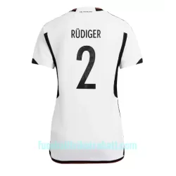 Günstige Deutschland Antonio Rudiger 2 Damentrikot Heim WM 2022 Kurzarm Günstige Deutschland Antonio Rudiger 2 Damentrikot Heim WM 2022 Kurzarm