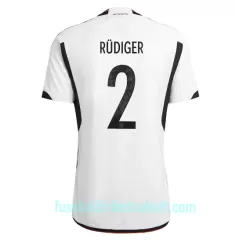 Günstige Deutschland Antonio Rudiger 2 Herrentrikot Heim WM 2022 Kurzarm Günstige Deutschland Antonio Rudiger 2 Herrentrikot Heim WM 2022 Kurzarm