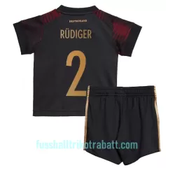 Günstige Deutschland Antonio Rudiger 2 Kindertrikot Auswärts WM 2022 Kurzarm Günstige Deutschland Antonio Rudiger 2 Kindertrikot Auswärts WM 2022 Kurzarm