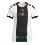 Günstige Deutschland Damentrikot Heim WM 2022 Kurzarm