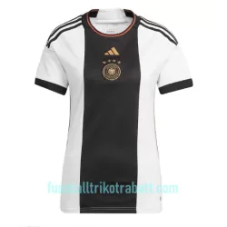 Günstige Deutschland Damentrikot Heim WM 2022 Kurzarm Günstige Deutschland Damentrikot Heim WM 2022 Kurzarm