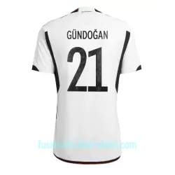 Günstige Deutschland Ilkay Gundogan 21 Herrentrikot Heim WM 2022 Kurzarm Günstige Deutschland Ilkay Gundogan 21 Herrentrikot Heim WM 2022 Kurzarm