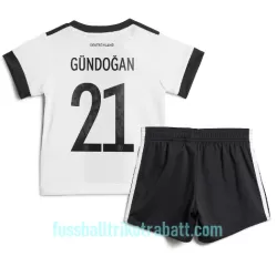 Günstige Deutschland Ilkay Gundogan 21 Kindertrikot Heim WM 2022 Kurzarm Günstige Deutschland Ilkay Gundogan 21 Kindertrikot Heim WM 2022 Kurzarm