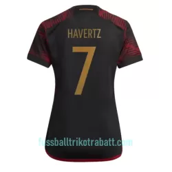 Günstige Deutschland Kai Havertz 7 Damentrikot Auswärts WM 2022 Kurzarm Günstige Deutschland Kai Havertz 7 Damentrikot Auswärts WM 2022 Kurzarm