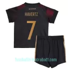 Günstige Deutschland Kai Havertz 7 Kindertrikot Auswärts WM 2022 Kurzarm