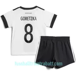 Günstige Deutschland Leon Goretzka 8 Kindertrikot Heim WM 2022 Kurzarm Günstige Deutschland Leon Goretzka 8 Kindertrikot Heim WM 2022 Kurzarm