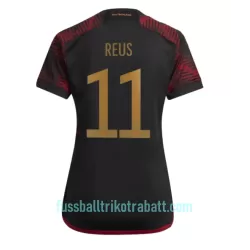 Günstige Deutschland Marco Reus 11 Damentrikot Auswärts WM 2022 Kurzarm Günstige Deutschland Marco Reus 11 Damentrikot Auswärts WM 2022 Kurzarm