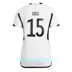 Günstige Deutschland Niklas Sule 15 Damentrikot Heim WM 2022 Kurzarm