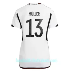 Günstige Deutschland Thomas Muller 13 Damentrikot Heim WM 2022 Kurzarm Günstige Deutschland Thomas Muller 13 Damentrikot Heim WM 2022 Kurzarm