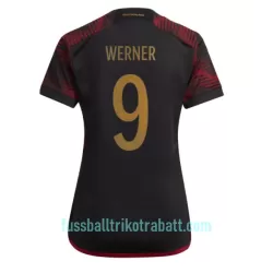 Günstige Deutschland Timo Werner 9 Damentrikot Auswärts WM 2022 Kurzarm Günstige Deutschland Timo Werner 9 Damentrikot Auswärts WM 2022 Kurzarm