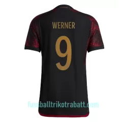 Günstige Deutschland Timo Werner 9 Herrentrikot Auswärts WM 2022 Kurzarm Günstige Deutschland Timo Werner 9 Herrentrikot Auswärts WM 2022 Kurzarm